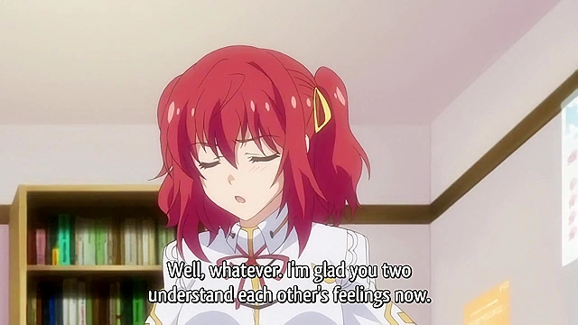 Love Decision 2 - Hot schoolgirls have a naughty threesome and get impregnated