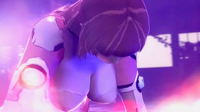 Taimanin Asagi 2.5 - Ninja slut is gangbanged on public train