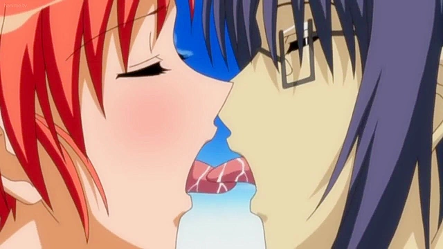 Hypnolove 2 - Crazy student uses hypnosis gun to double penetrate hentai schoolgirls