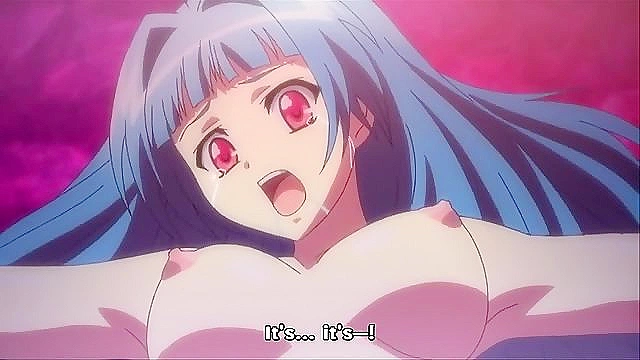 Hentai tentacle monster fucks the tender holes of a petite teen girl