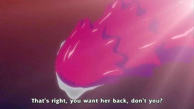 Hentai tentacle monster fucks the tender holes of a petite teen girl