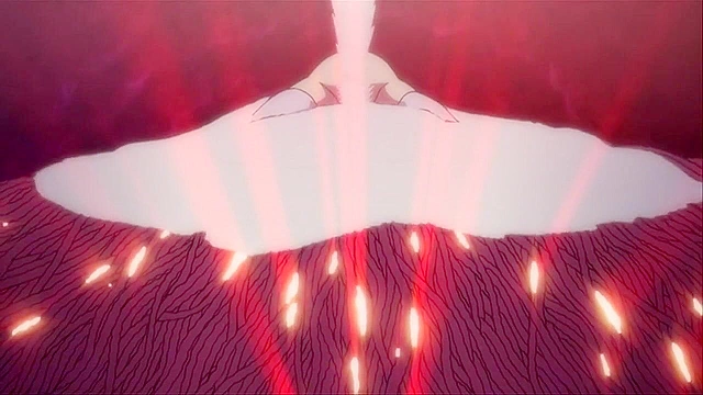 Hentai tentacle monster fucks the tender holes of a petite teen girl