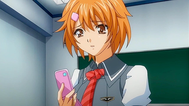 Infection 1 ep2 - Horny hentai schoolgirl fucks tied up student