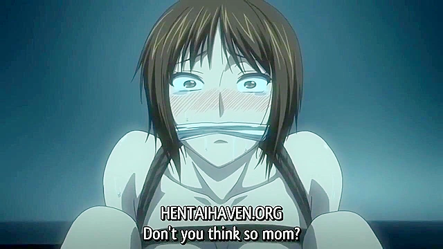 Son uses his tied up busty mom like dirty little fuck toy - taboo hentai