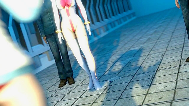 Tina Armstrong is gangbanged by big dick zombie monstrosities