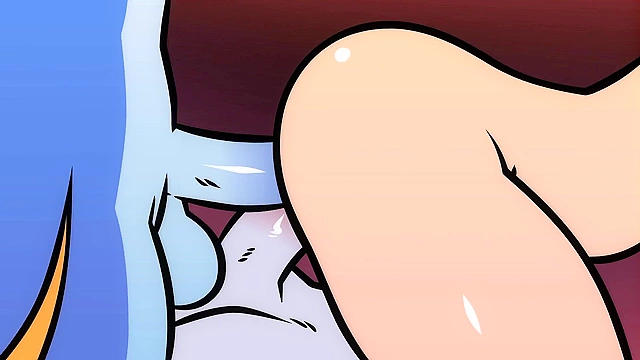 Gay Cartoon - Femboy Link spreads out his bussy for the sharks to save his girl zelda