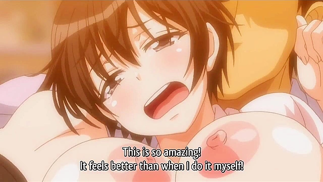 Five curvy schoolgirls have a public groupsex on an anime train