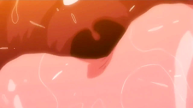 Five curvy schoolgirls have a public groupsex on an anime train