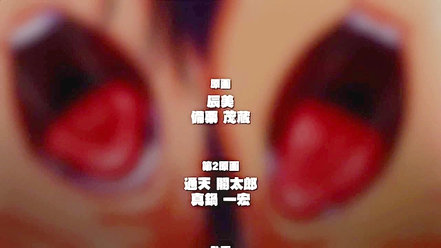 Dropout 2 - Anime brunette with huge juggs is getting gangbang fucked in a public restroom