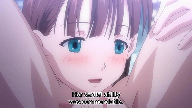 Innocent Lovers 2 - Lesbian anime teacher shows schoolgirl lesbian love