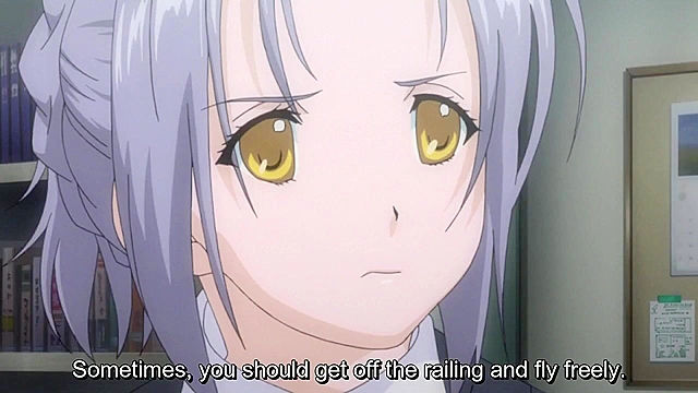 Innocent Lovers 2 - Lesbian anime teacher shows schoolgirl lesbian love