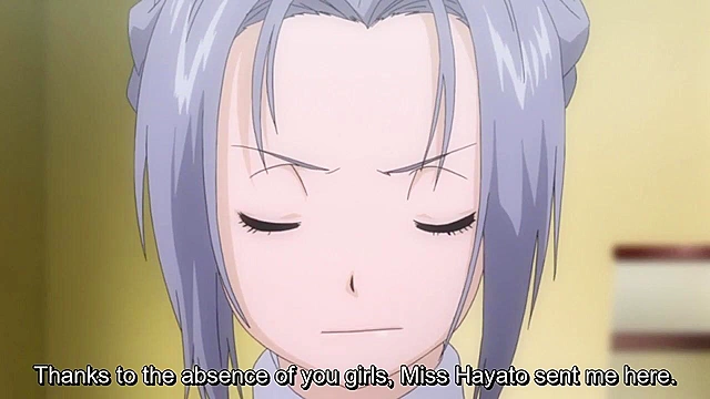 Innocent Lovers 2 - Lesbian anime teacher shows schoolgirl lesbian love