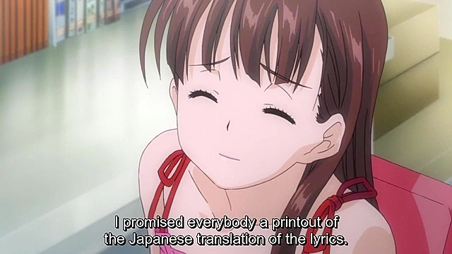 Innocent Lovers 2 - Lesbian anime teacher shows schoolgirl lesbian love