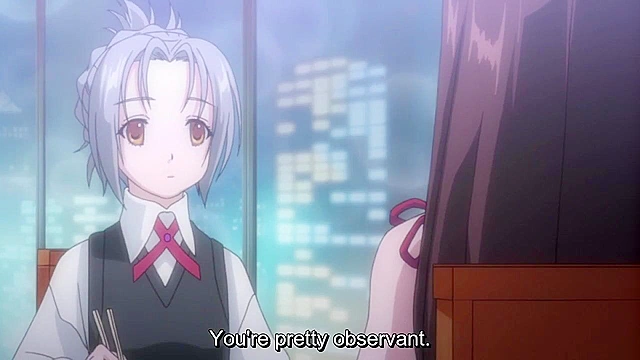 Innocent Lovers 2 - Lesbian anime teacher shows schoolgirl lesbian love