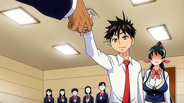 Peace Hame! 5 - Dork gets his ass beat while schoolgirls get gangbanged outside ring