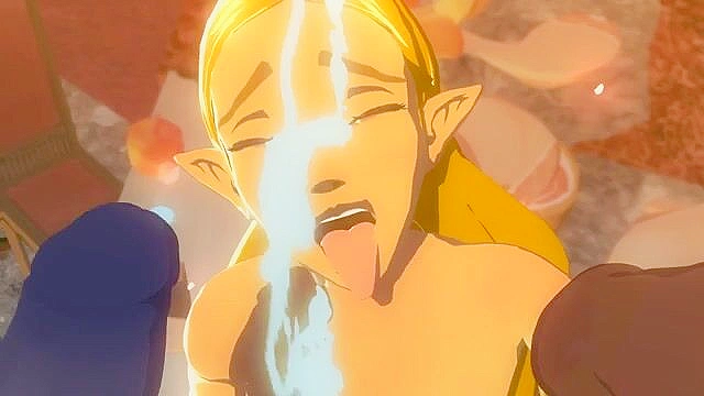 Zelda is fucked by Bokoblins beast monsters