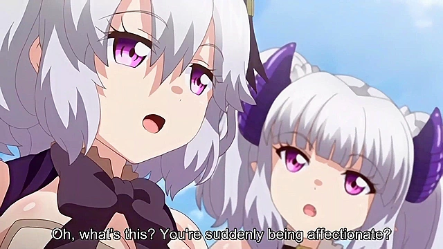 Knight of Erin 4 - Erin and succubus drain the balls of petite futanari girl