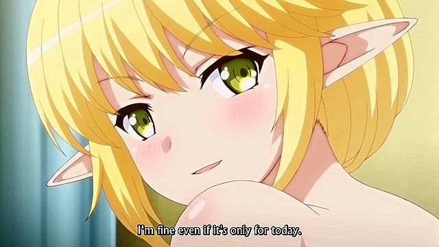 Crossbreeding Assistance 2 - Busty elf gets fucked over her sleeping friend