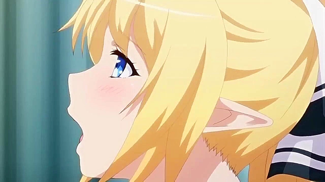 Crossbreeding Assistance 2 - Busty elf gets fucked over her sleeping friend