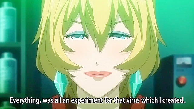 Ugly guy fucks all the anime hotties in the mouth, pussy, ass to save them from horny virus