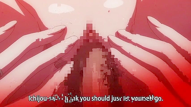 Ugly guy fucks all the anime hotties in the mouth, pussy, ass to save them from horny virus