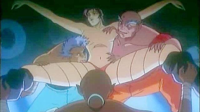 Return of the Overfiend 4 - Bound soldier babe gets gangbanged by beast tentacles