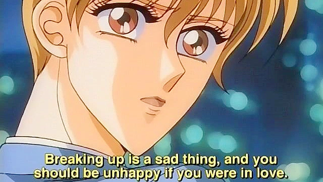 Gay hentai twink gets his dick sucked till he blows his load