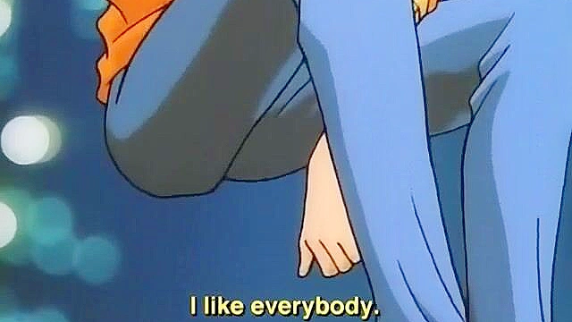 Gay hentai twink gets his dick sucked till he blows his load