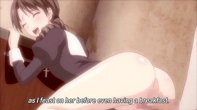 Little Landlady 2 - Petite anime girl fucks muscular big guy in shower sex