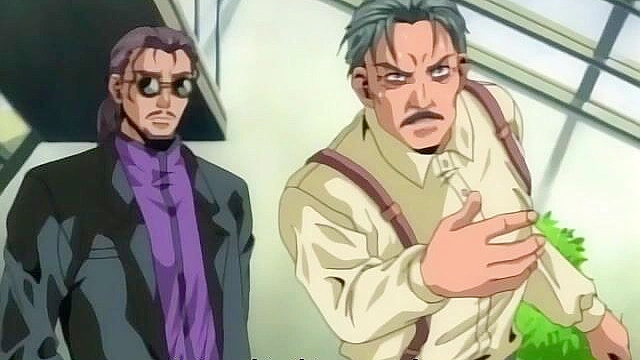 Mystery of the Necronomicon 1 - Ugly bastard blackmails anime girl into a BJ while watching a porno