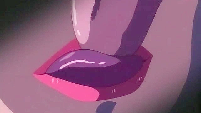 Mystery of the Necronomicon 1 - Ugly bastard blackmails anime girl into a BJ while watching a porno