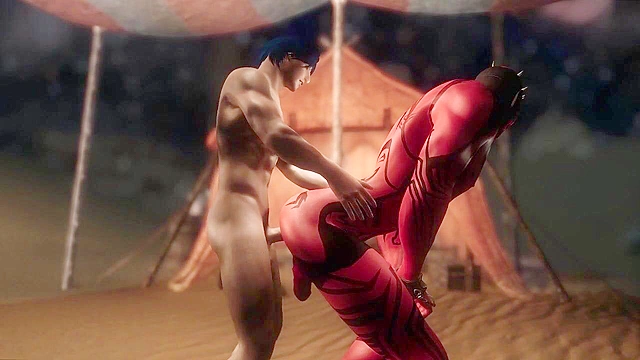 Darth Maul gets fucked deep in his asshole by gay jedi
