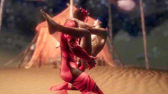 Darth Maul gets fucked deep in his asshole by gay jedi