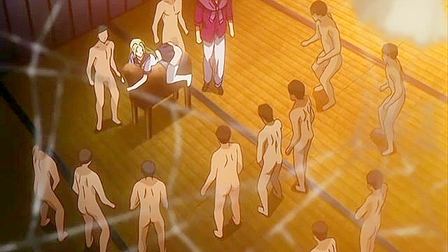 Helter Skelter 2 - Gravure idol gets her virgin pussy gangbanged in hentai ritual