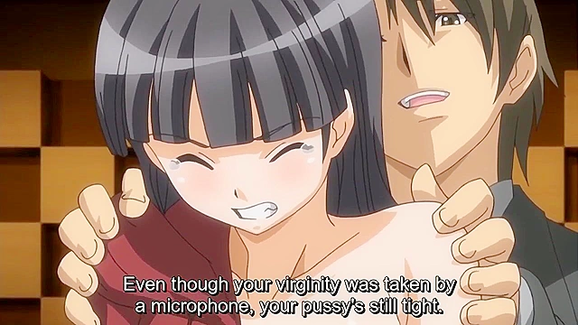 Yume Kui 2 - Anime girl pretends to be artificial vagina at porn game convention