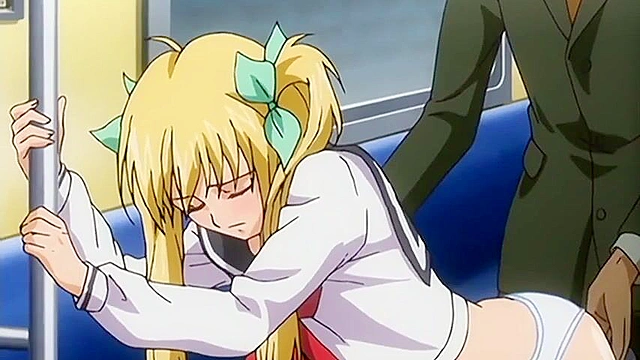 Sex In The Subway 3 - Petite teen schoolgirl in her uniform gets fucked in train bathroom