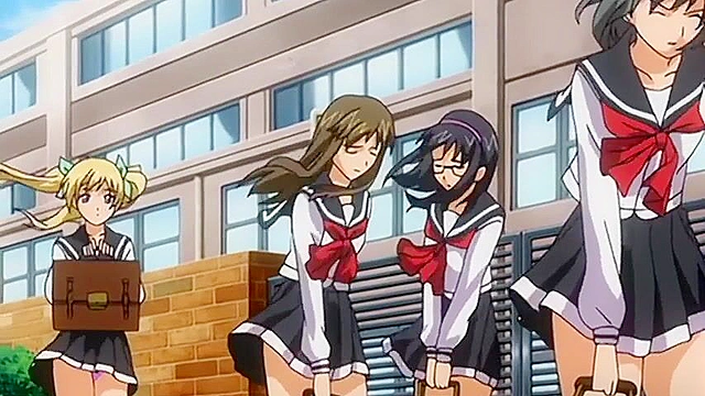 Sex In The Subway 3 - Petite teen schoolgirl in her uniform gets fucked in train bathroom