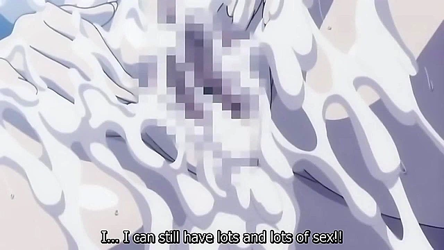 Grimoire of the Divine Comedy 1 - Tentacle monster bangs teen in all holes in library