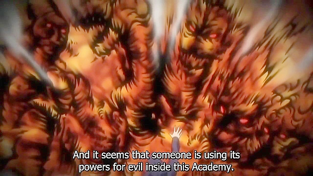 Grimoire of the Divine Comedy 1 - Tentacle monster bangs teen in all holes in library