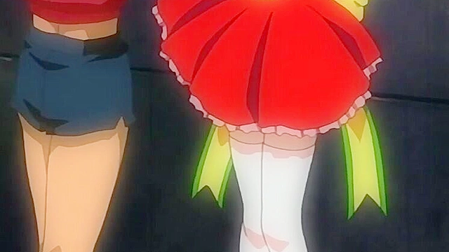 Blackmailed 2ep2 - Thug fucks two schoolgirls in hentai threesome in nurses office