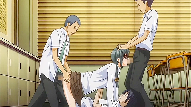 Method of Coupling 3 - Slutty hentai schoolgirl wishes to be used and gangbanged