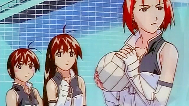 Volleyball girls have a fucking threesome in the Karaoke room