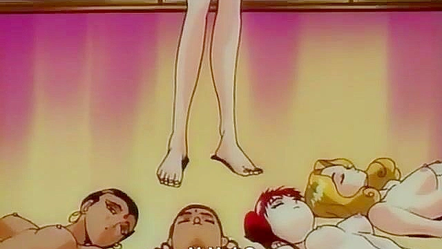 Wake Up! Aria - Hentai girl is laying spread eagle with legs apart ready for sex