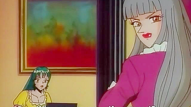 Wake Up! Aria - Hentai girl is laying spread eagle with legs apart ready for sex