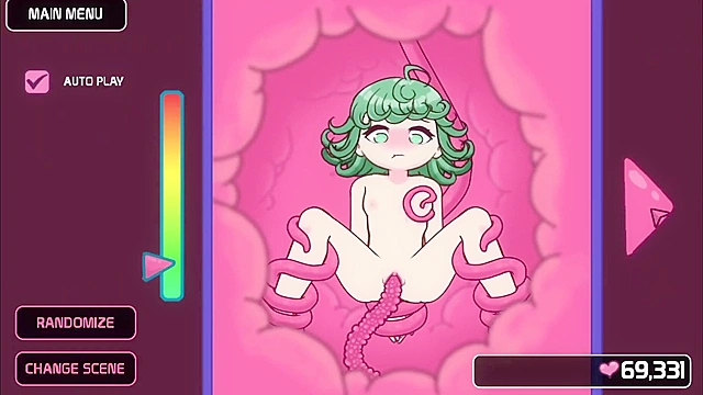 Gacha sex Lovecraft Tentacle Locker - Tatsumake from One Punch Man tentacle banged