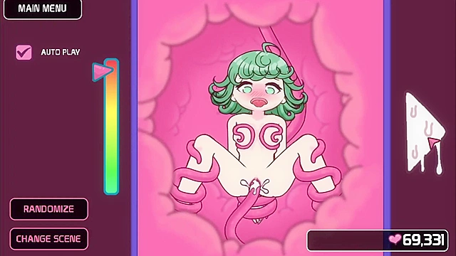 Gacha sex Lovecraft Tentacle Locker - Tatsumake from One Punch Man tentacle banged