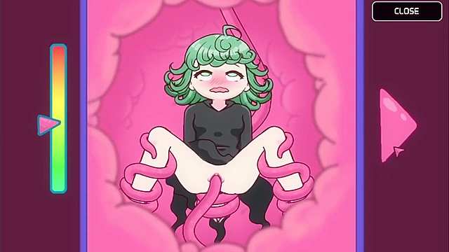 Gacha sex Lovecraft Tentacle Locker - Tatsumake from One Punch Man tentacle banged