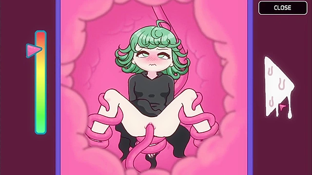 Gacha sex Lovecraft Tentacle Locker - Tatsumake from One Punch Man tentacle banged