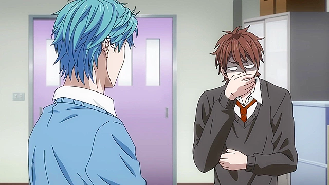 Yarichin Bitch Club 1 - Yaoi students have gay threesome at school