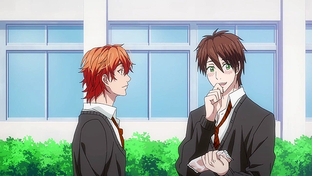 Yarichin Bitch Club 1 - Yaoi students have gay threesome at school